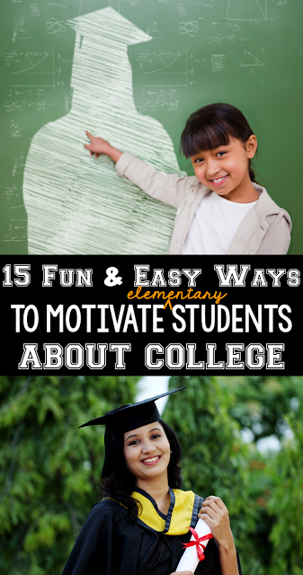 Motivate your elementary students to start thinking about college. Encourage them to see their dreams as a possibility with a college education!