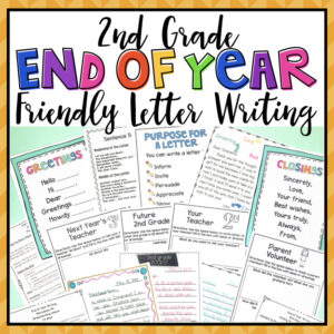 End Of Year Letter Writing