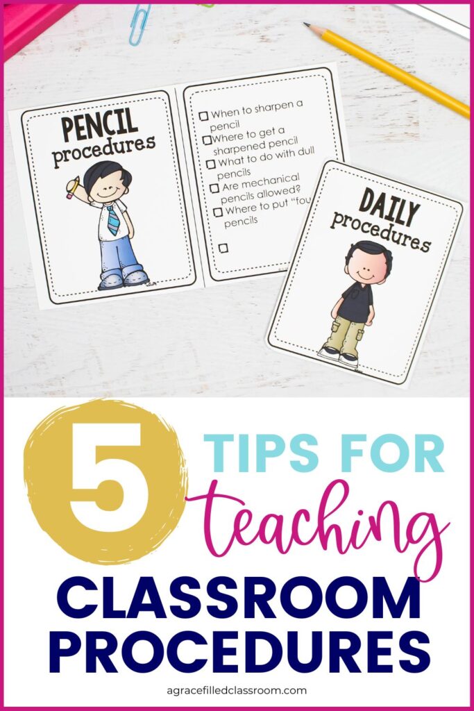 5 Tips for Teaching Classroom Procedures