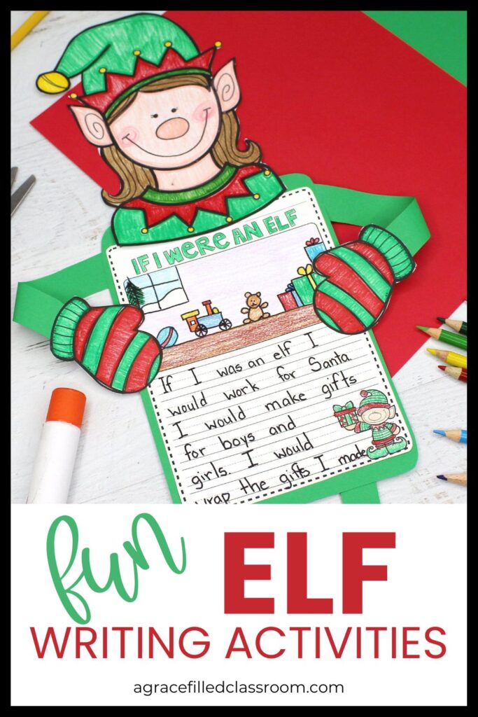 Fun elf writing activities