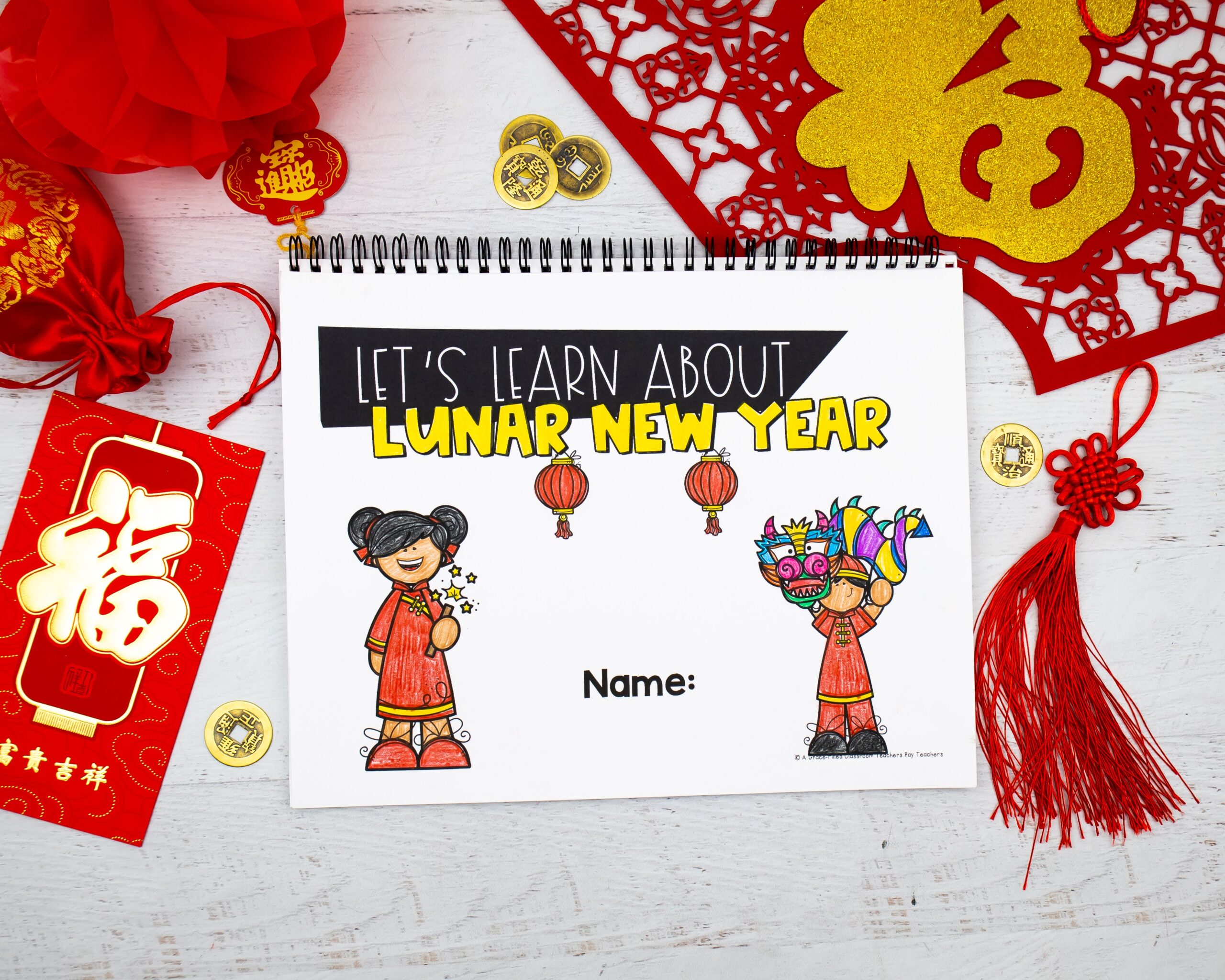 A booklet for learning about Lunar New Year