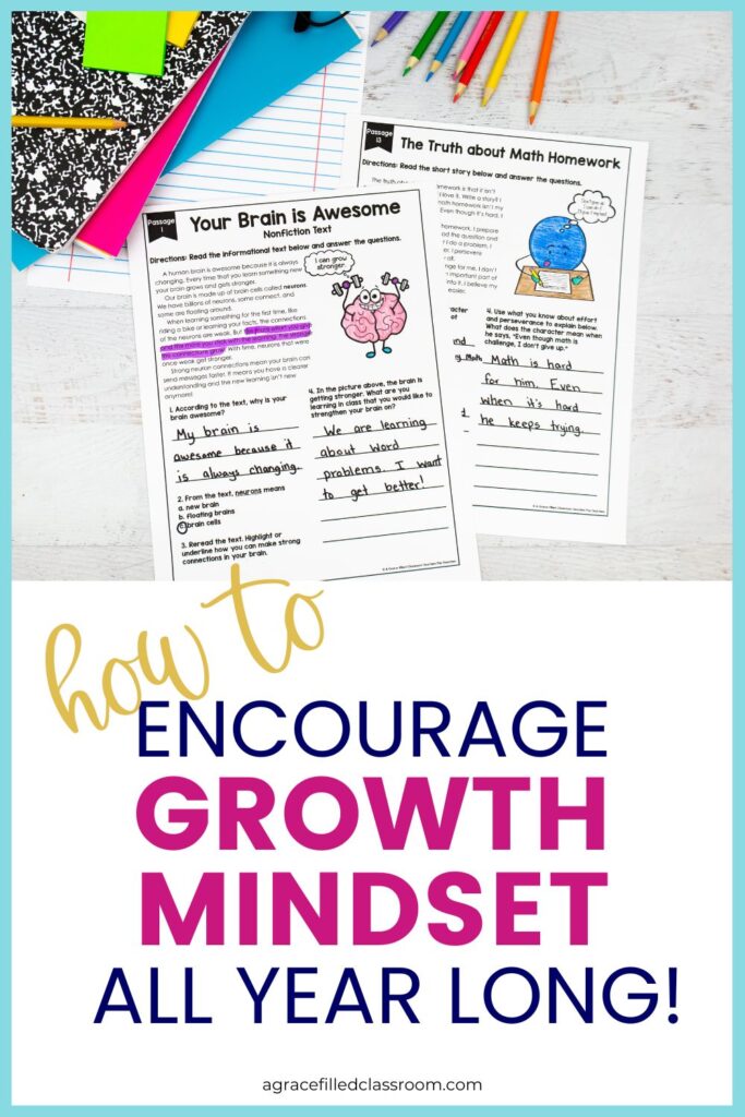 How to encourage growth mindset all year long